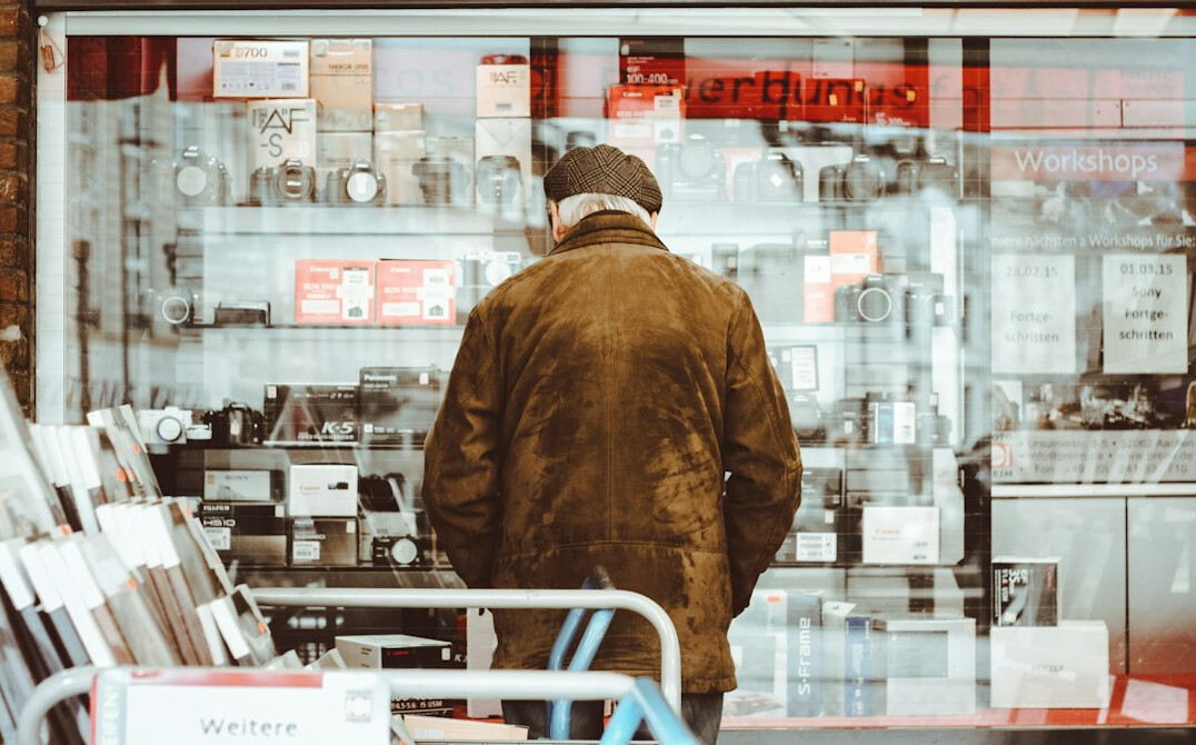 store detective reviewing footage